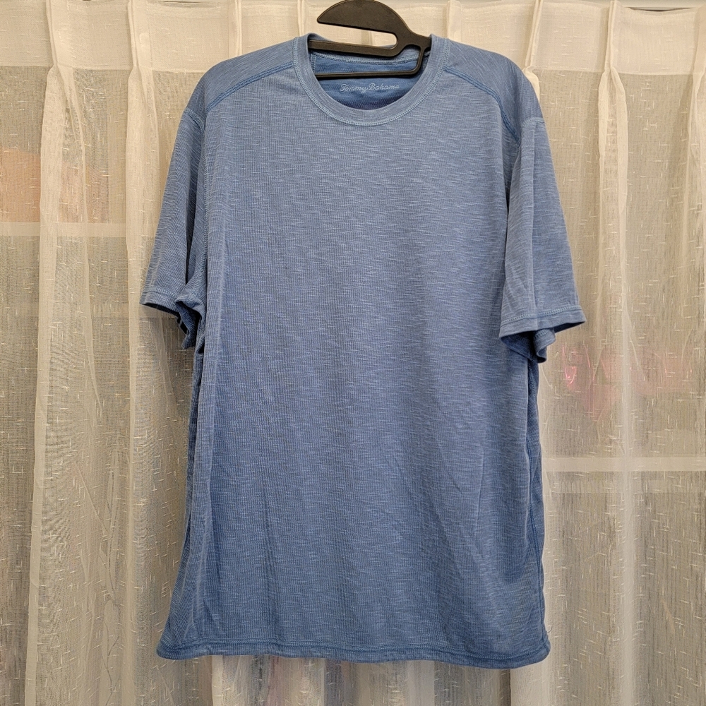 Tommy Bahama Reversible Tee Shirt Blue Size Medium NWOT